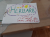 Lana si je pripravila naslovnico za Herbarij